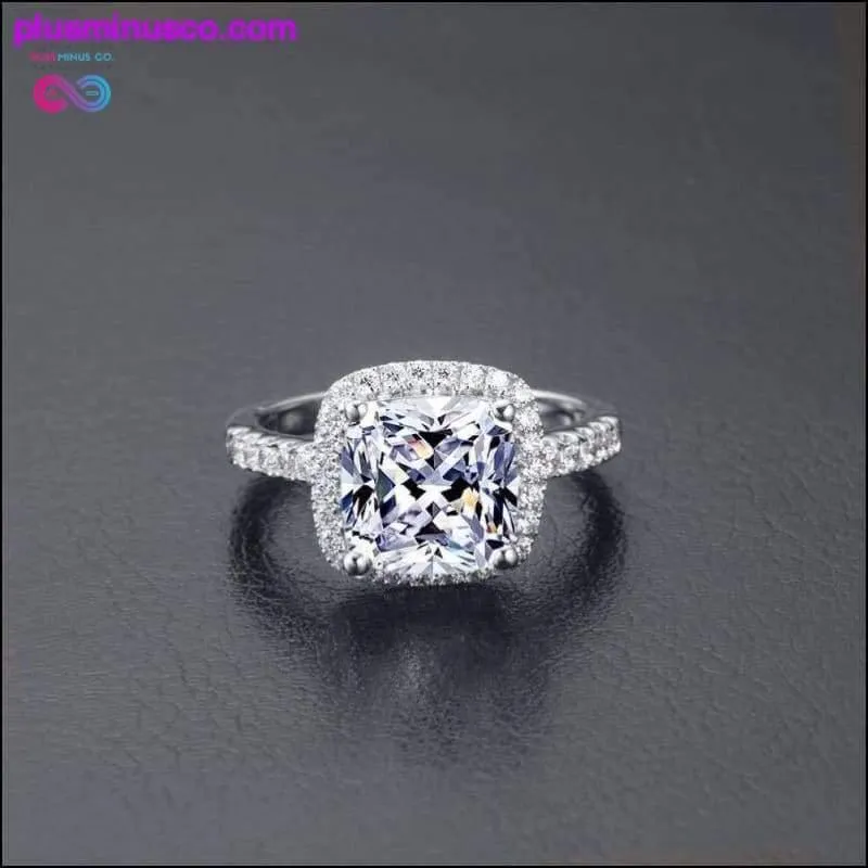 2 Carat Brilliant Cushion Cut Halo Style Diamond Ring ||