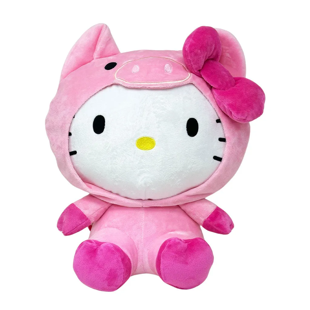 Accessory Innovations Sanrio 15" Hello Kitty Piggy Plush Backpack