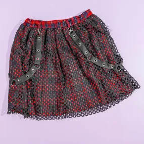 ACDC RAG Dark Gloomy Mesh Skirt