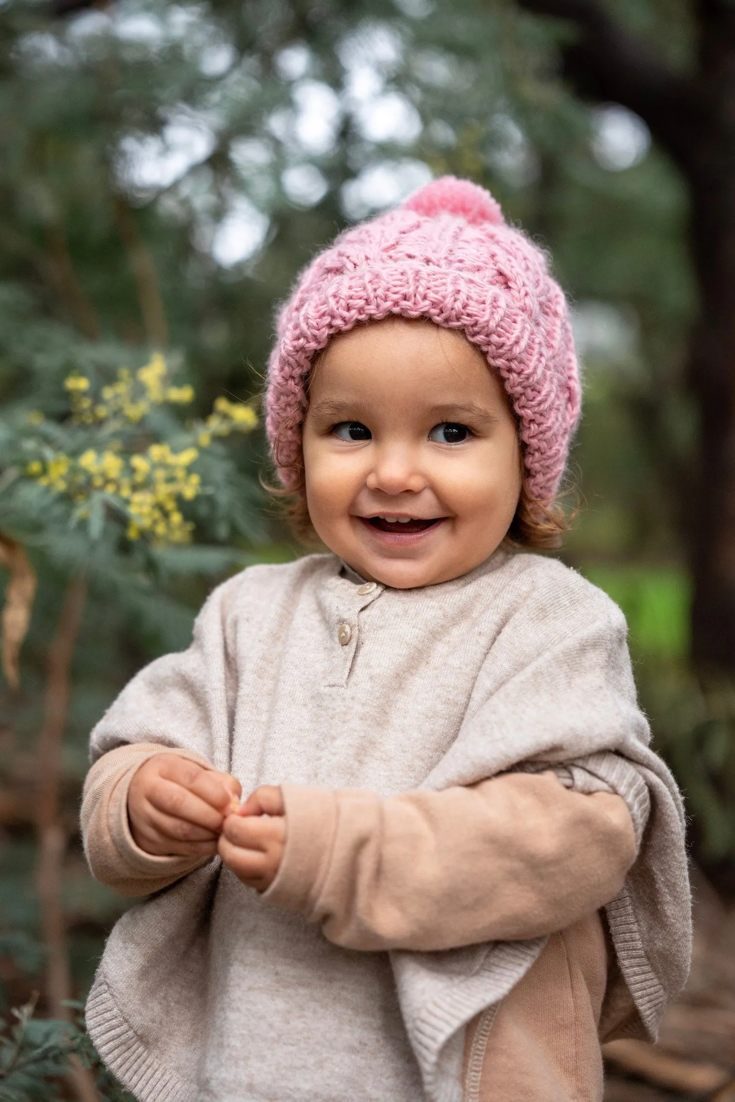 Acorn Free Spirit Beanie - Pink