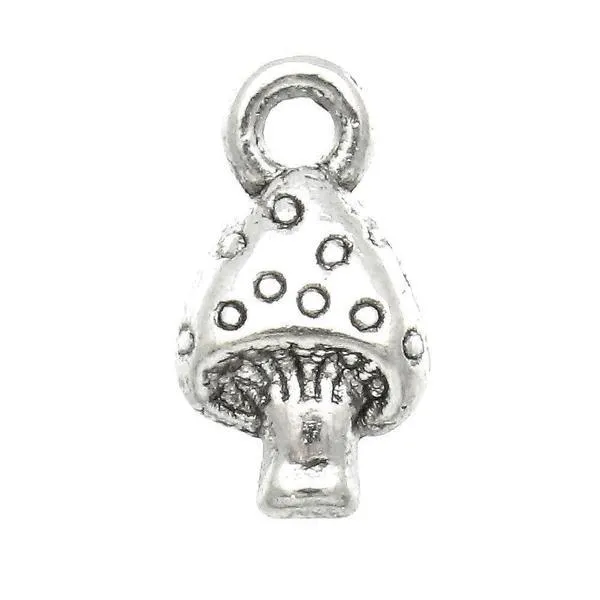 Add a Charm - Metal Charms - Fairy Mushroom