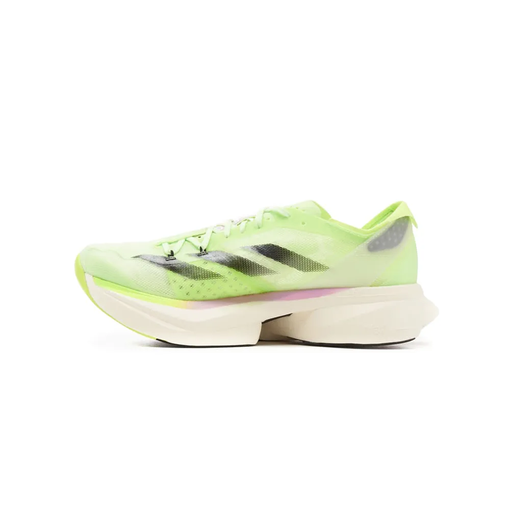 Adizero Adios Pro 3 (Neon Green/Black/Pink)