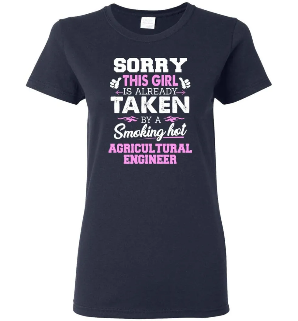 Agricultural Engineer Shirt Cool Gift for Girlfriend, Wife or Lover Women Tee