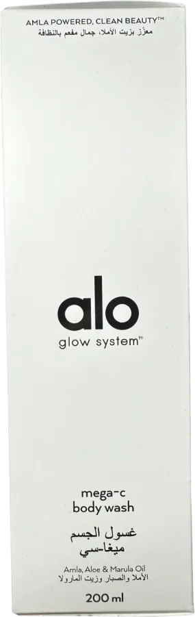 alo glow system Mega-c Body Wash 200ml