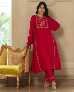 Anar Motif Kurta Set