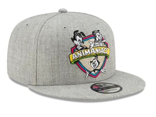 Animaniacs Heather Grey 9Fifty Snapback Adjustable Cap by New Era