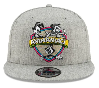 Animaniacs Heather Grey 9Fifty Snapback Adjustable Cap by New Era