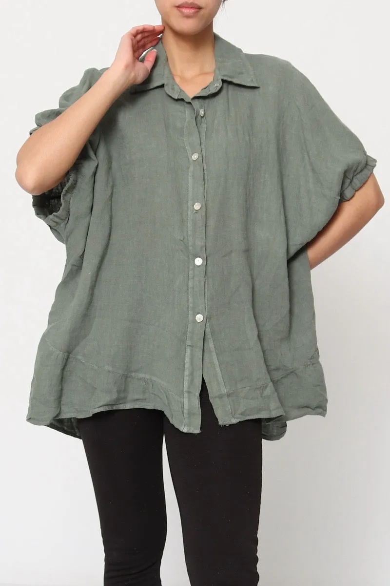 Anne   Kate Italian Umbria Linen Shirt