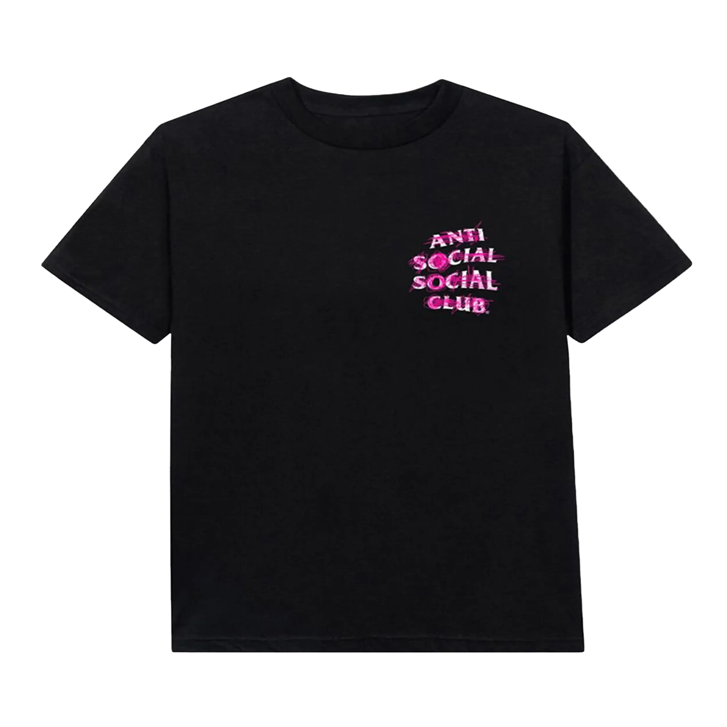 Anti Social Social Club Nevermind Tee Black Pink