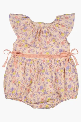 Baby Girl Onesie Louis Louise Enchantee Veil Romantic Mauve