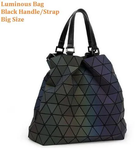 Bag women's geometry lattic totes bag High Shoulder Bags