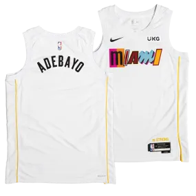 Bam Adebayo Nike Miami Mashup Vol. 2 Youth Swingman Jersey - Custom Number Style