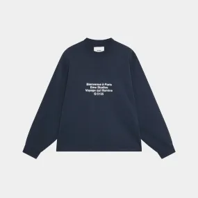 Bastille Navy Long Sleeve