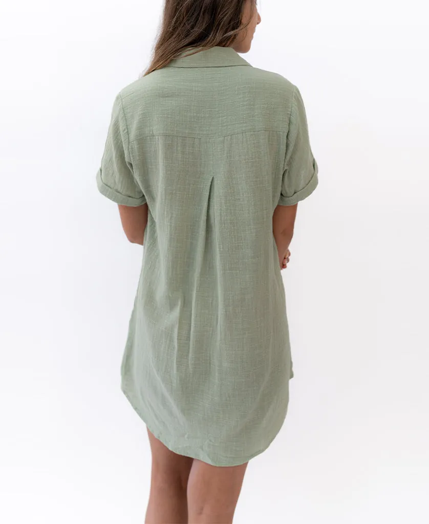 Bella Dress | Sage