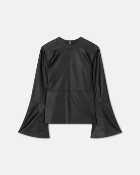 Bolda - Okobor™ Alt-Leather Top - Black