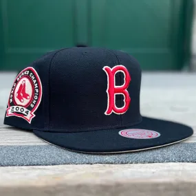 Boston Red Sox MLB Team Classic (Black) 2004 World Series Champions Patch Snapback