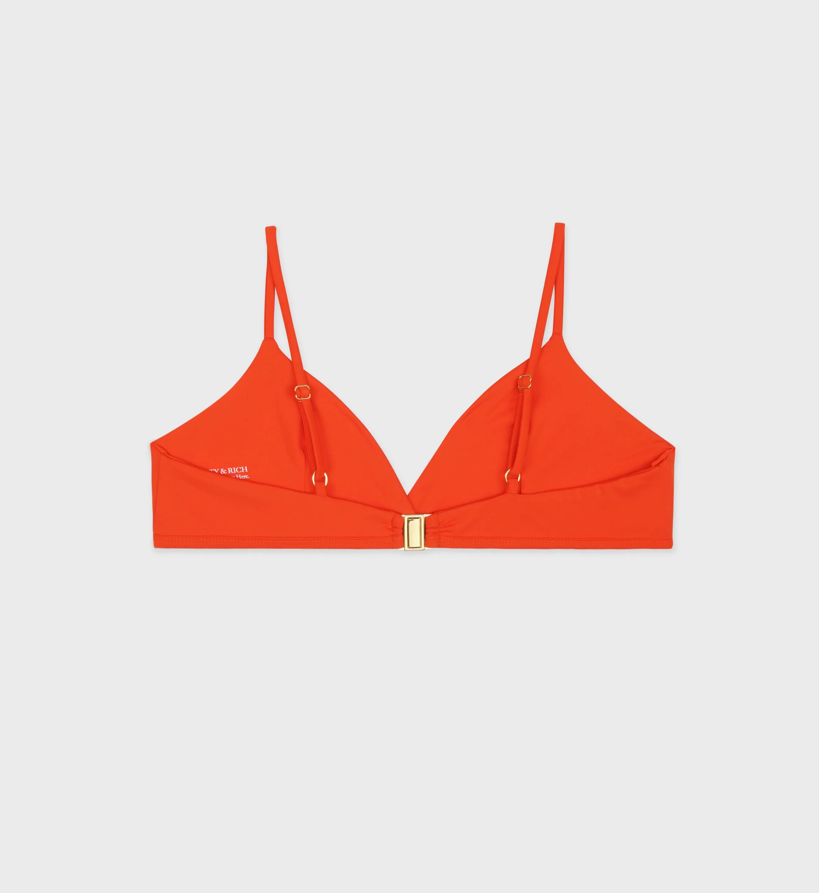 Brigitte Bikini Top - Cerise