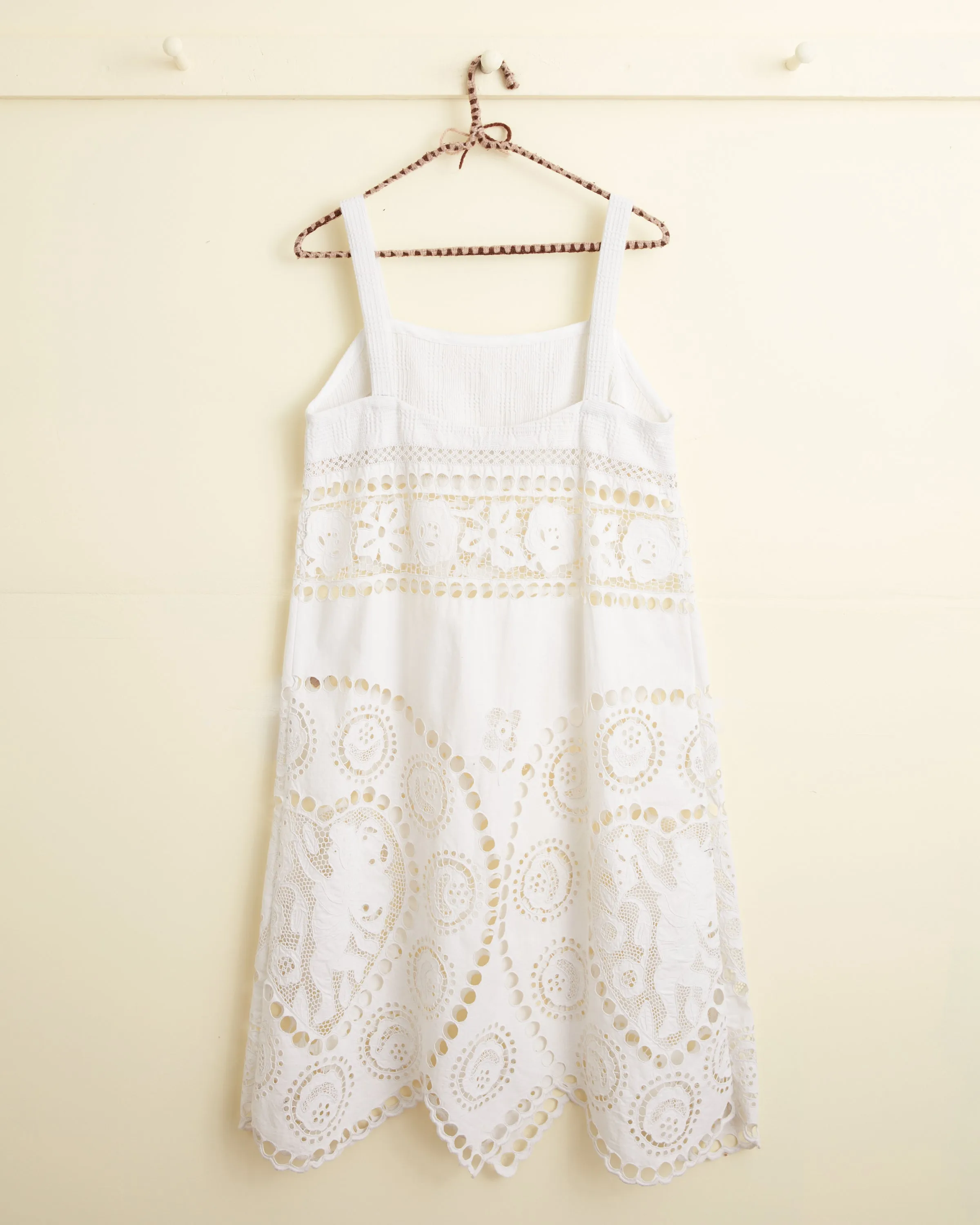 Broderie Lotus Dress - S