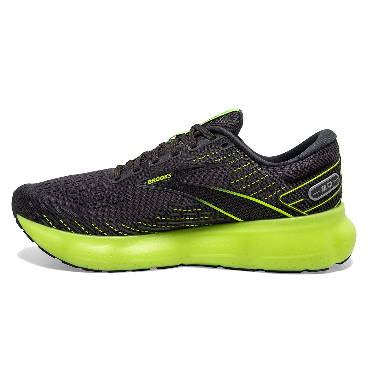 Brooks Glycerin GTS 20 Womens | Ebony/nightlife