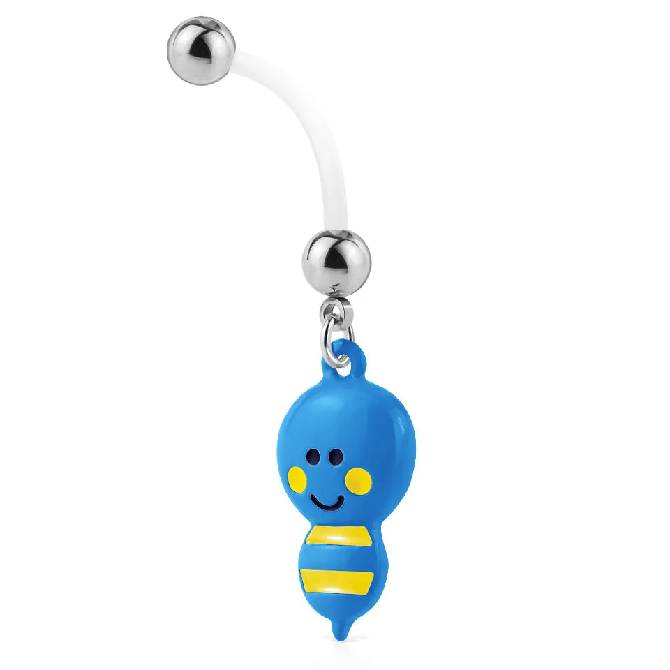 Bumble Bee Maternity Belly Rings