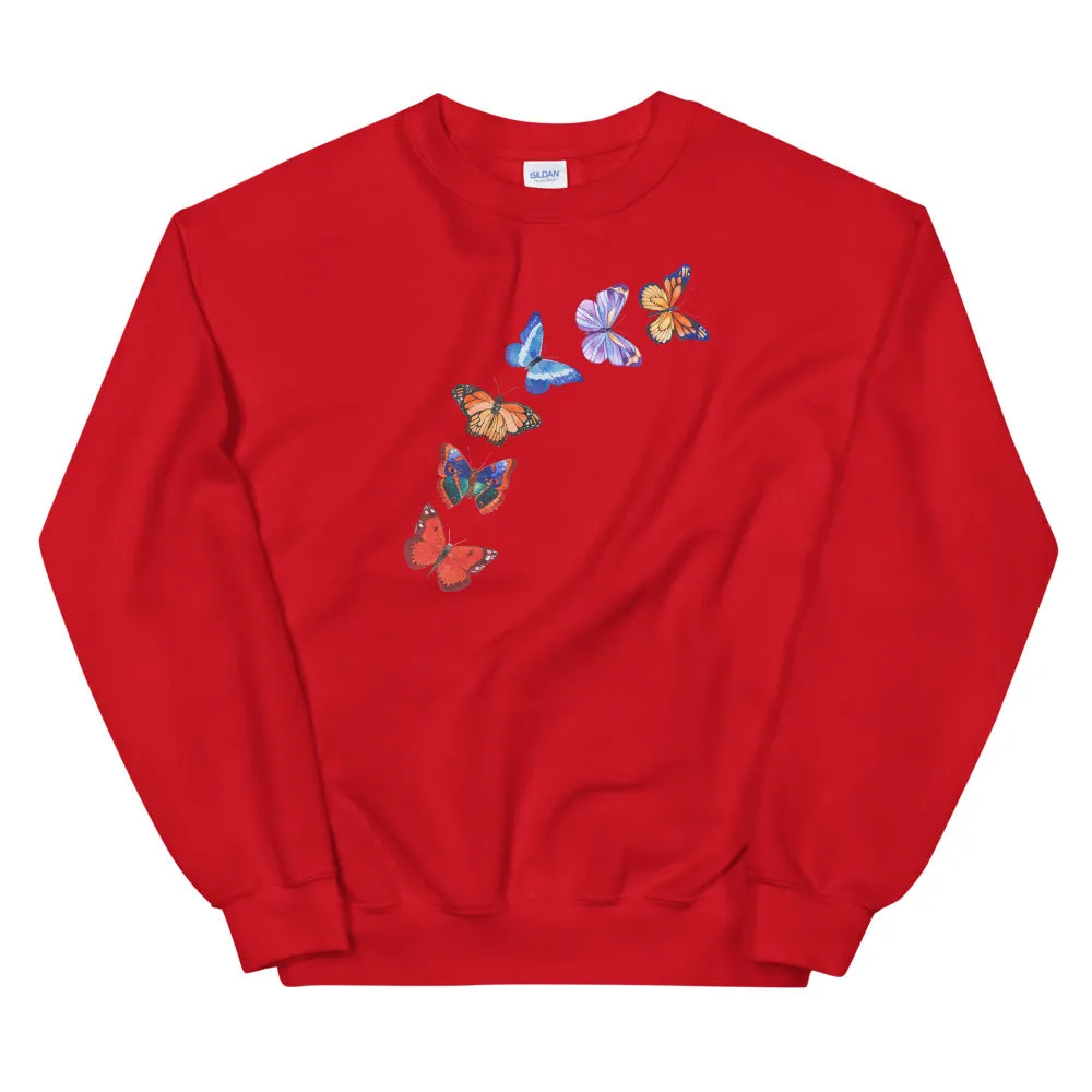 Butterflies in Flight Sweatshirt