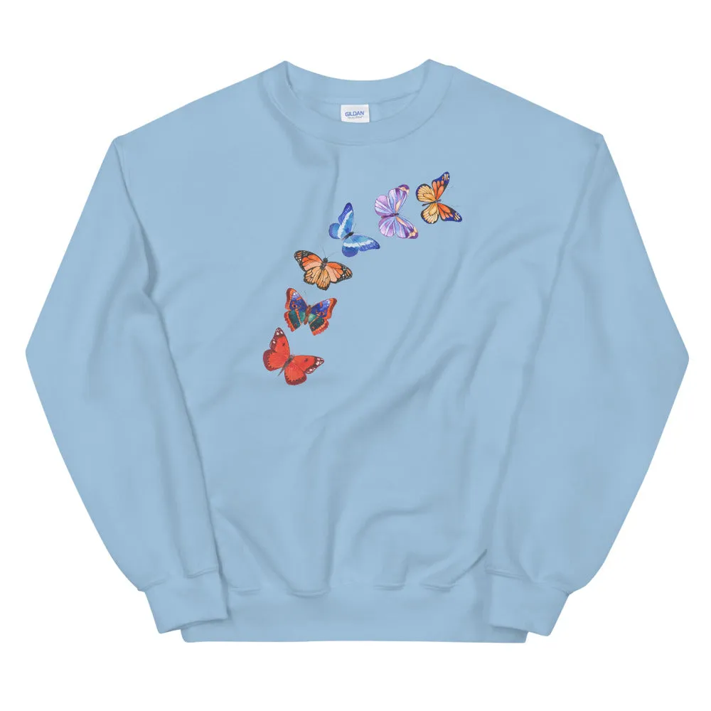 Butterflies in Flight Sweatshirt