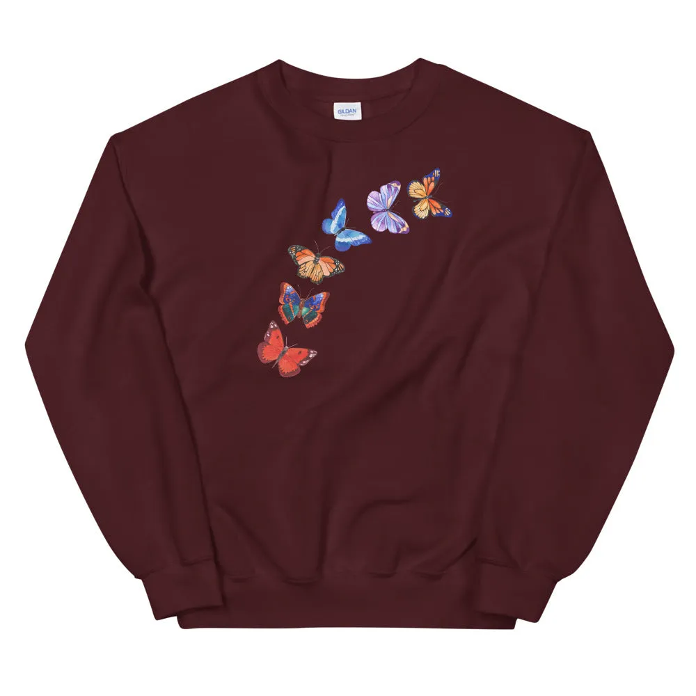 Butterflies in Flight Sweatshirt