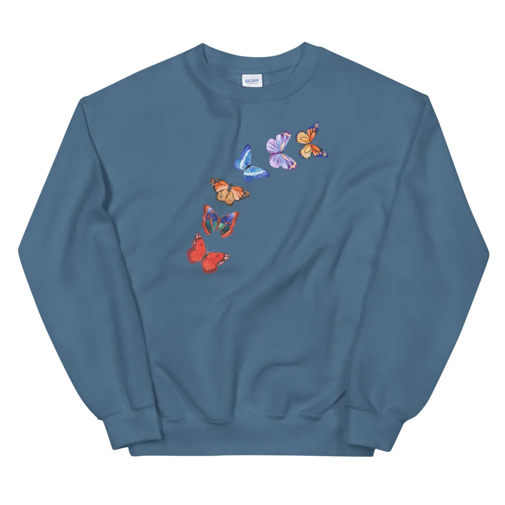 Butterflies in Flight Sweatshirt