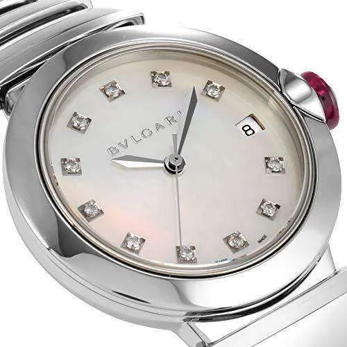 BVLGARI LUCEA AUTOMATIC 36 MM WOMEN WATCH LU36WSSD/11