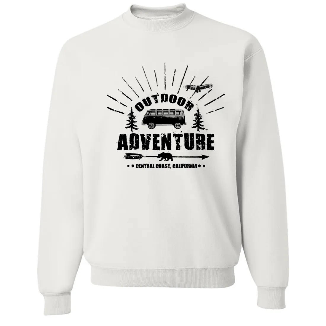 California Outdoor Adventure Crewneck Sweatshirt