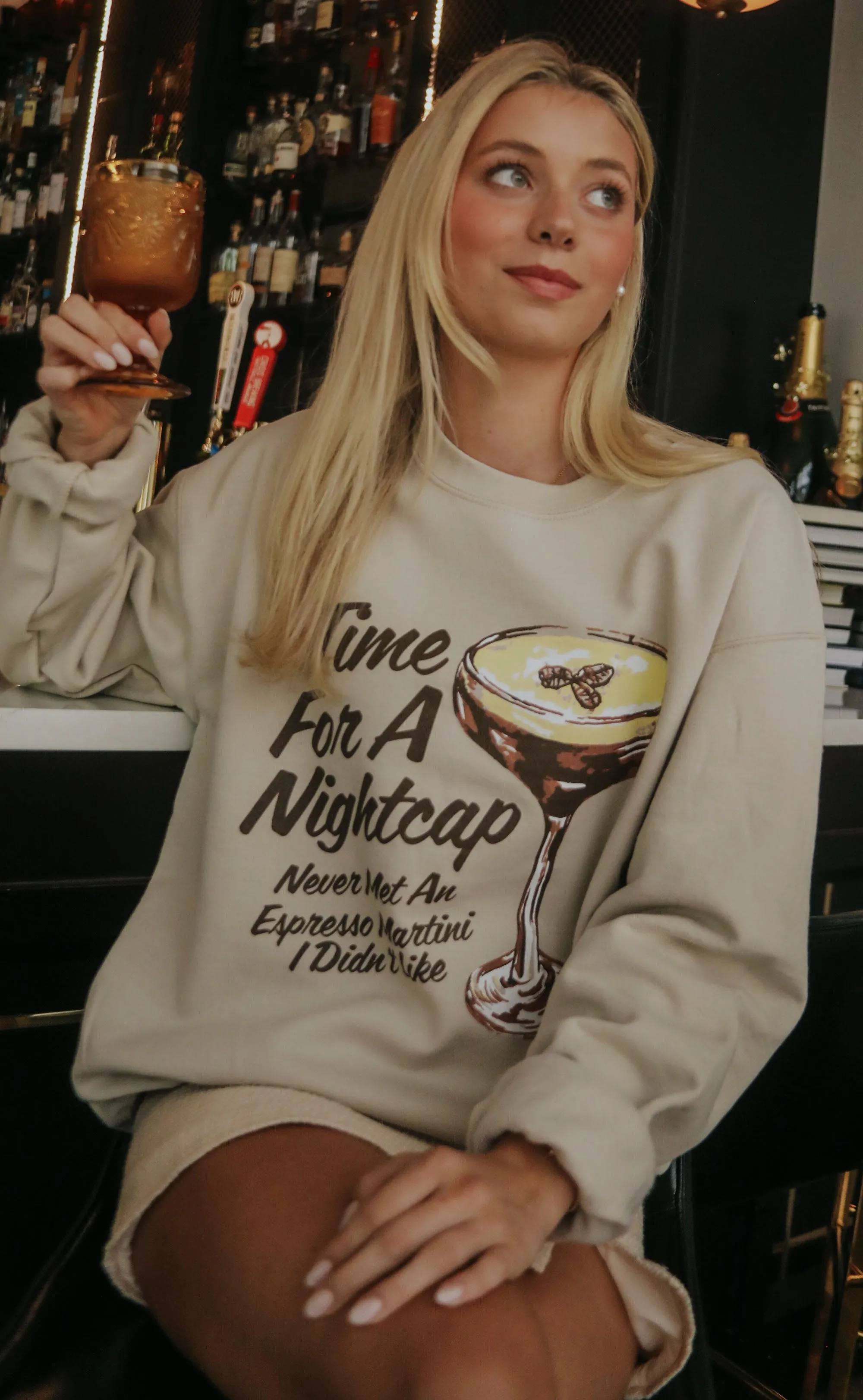 charlie southern: time for a nightcap sweatshirt