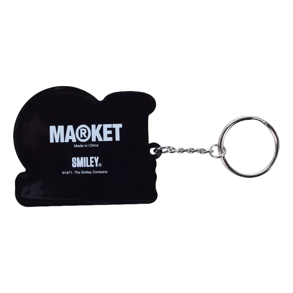 CHINA TOWN MARKET SMILEY HATERS KEYCHAIN-BLACK