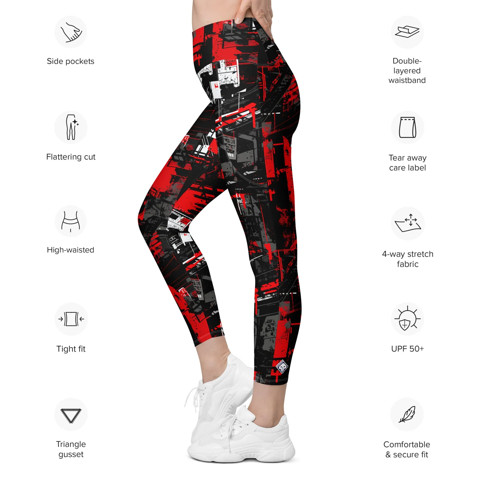 City Streets Style: Women's Urban Decay 001 Running Leggings from Mile After Mile