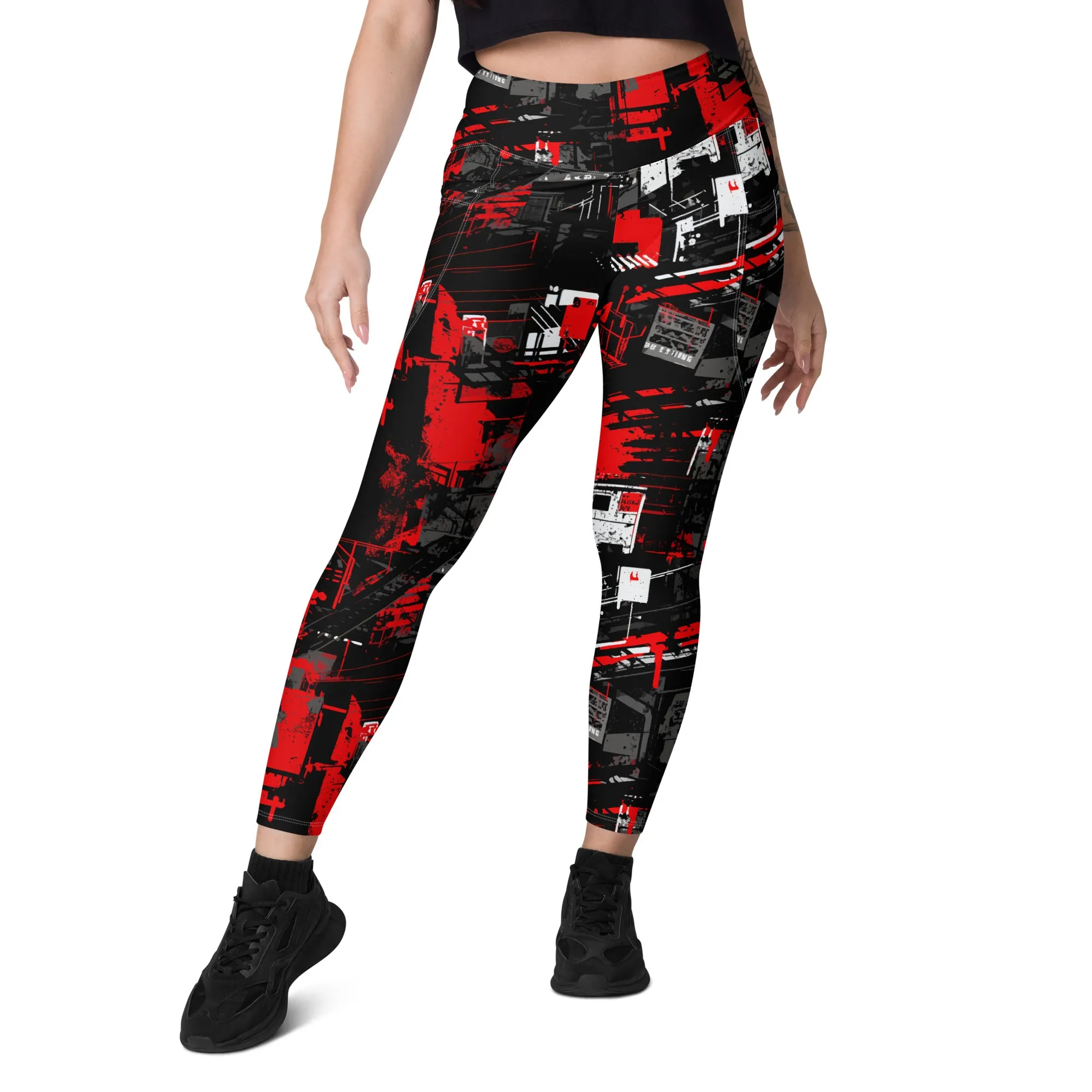 City Streets Style: Women's Urban Decay 001 Running Leggings from Mile After Mile