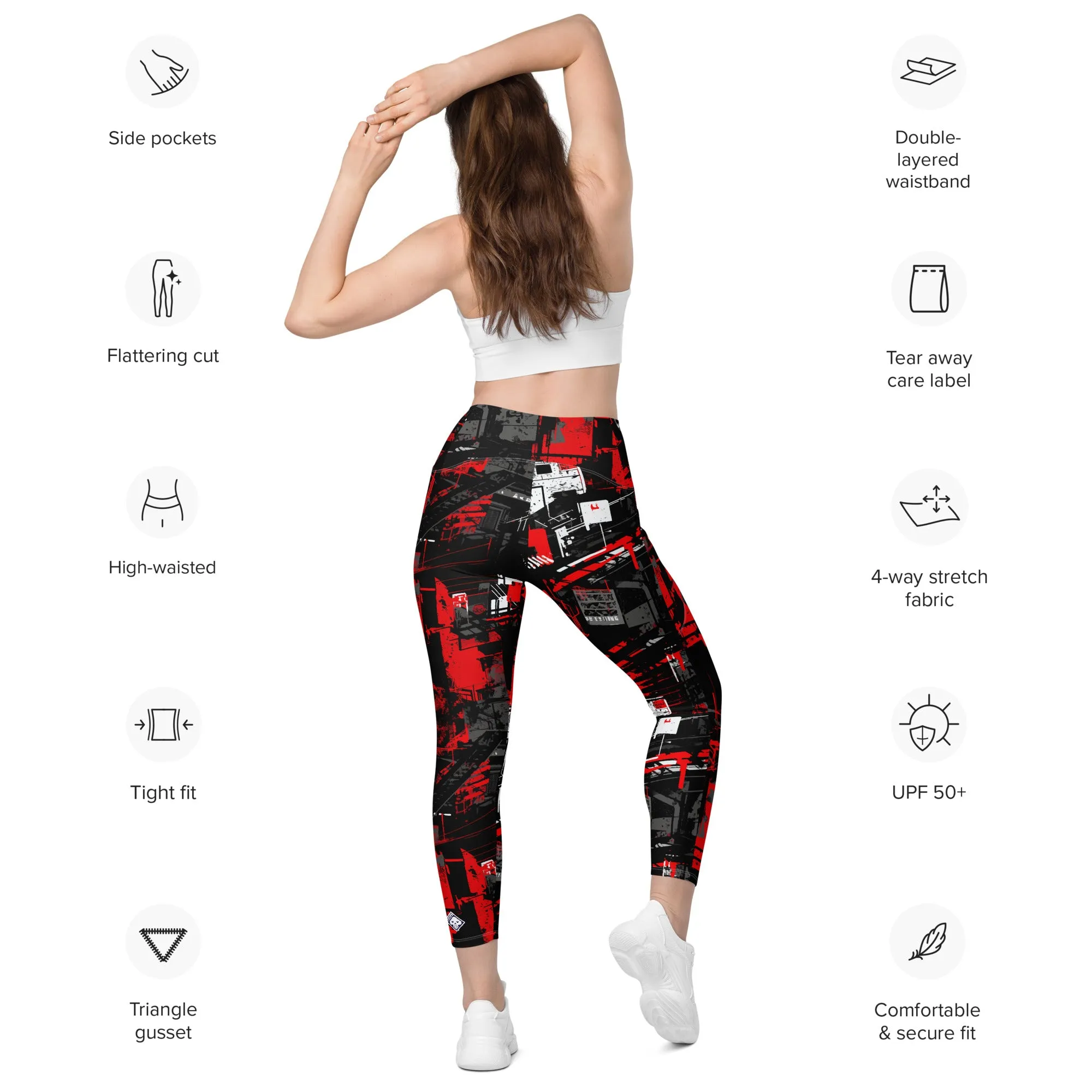 City Streets Style: Women's Urban Decay 001 Running Leggings from Mile After Mile