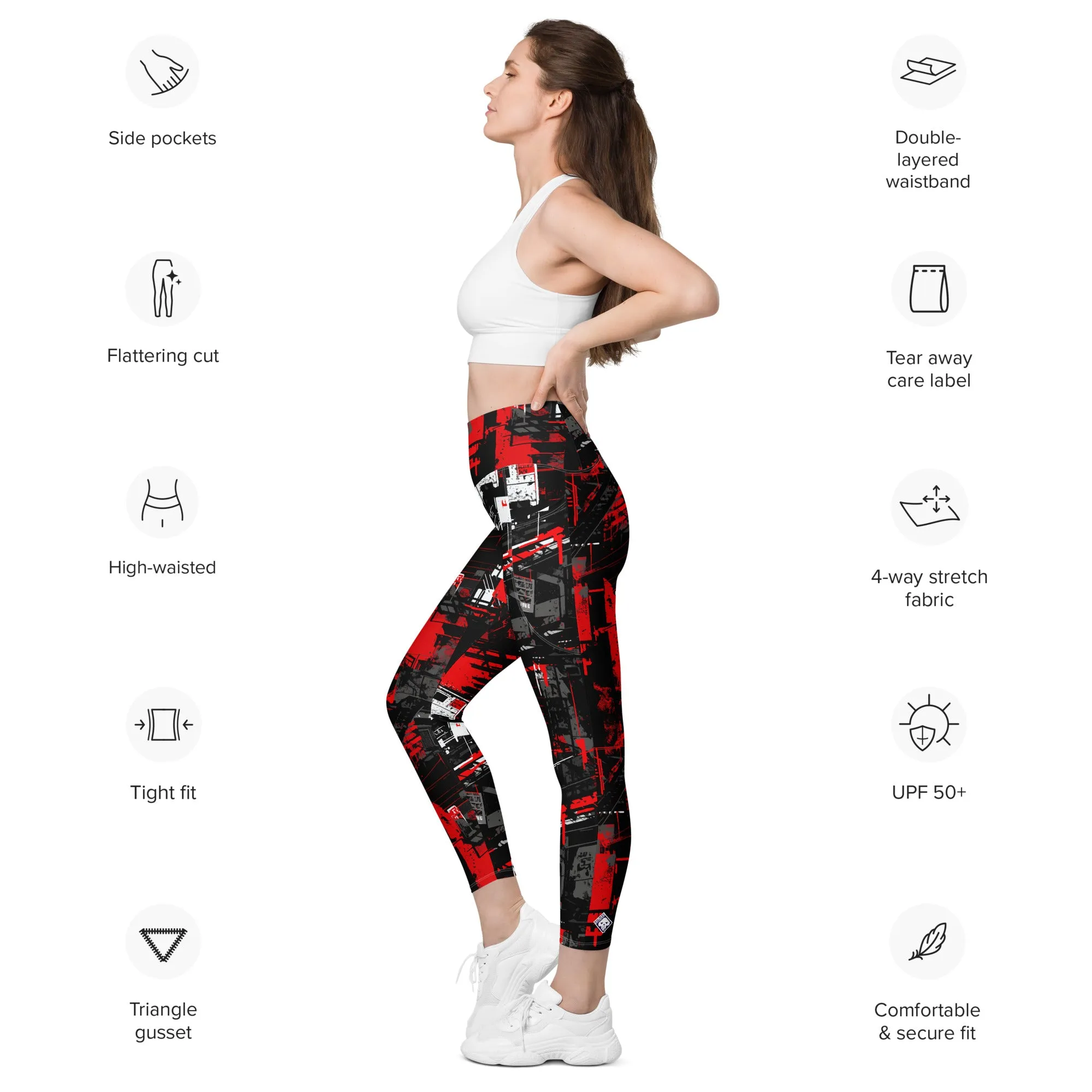 City Streets Style: Women's Urban Decay 001 Running Leggings from Mile After Mile