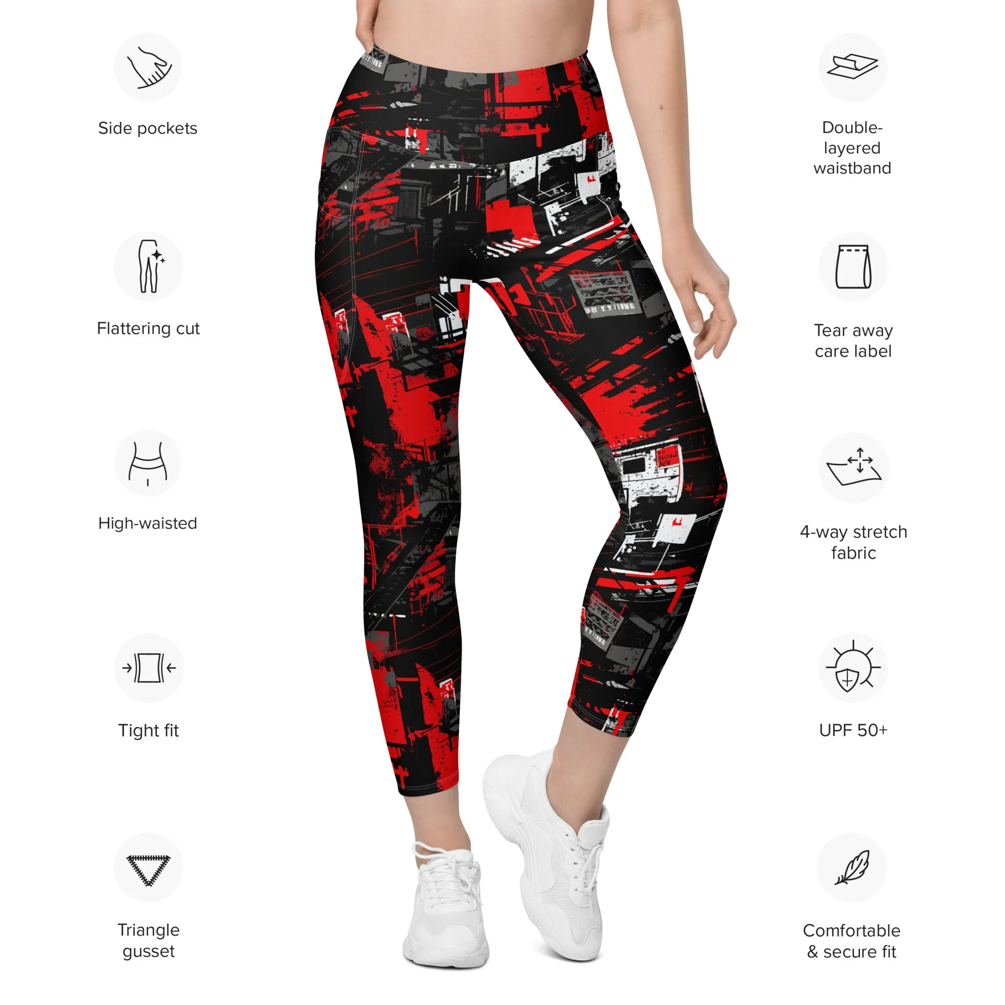 City Streets Style: Women's Urban Decay 001 Running Leggings from Mile After Mile