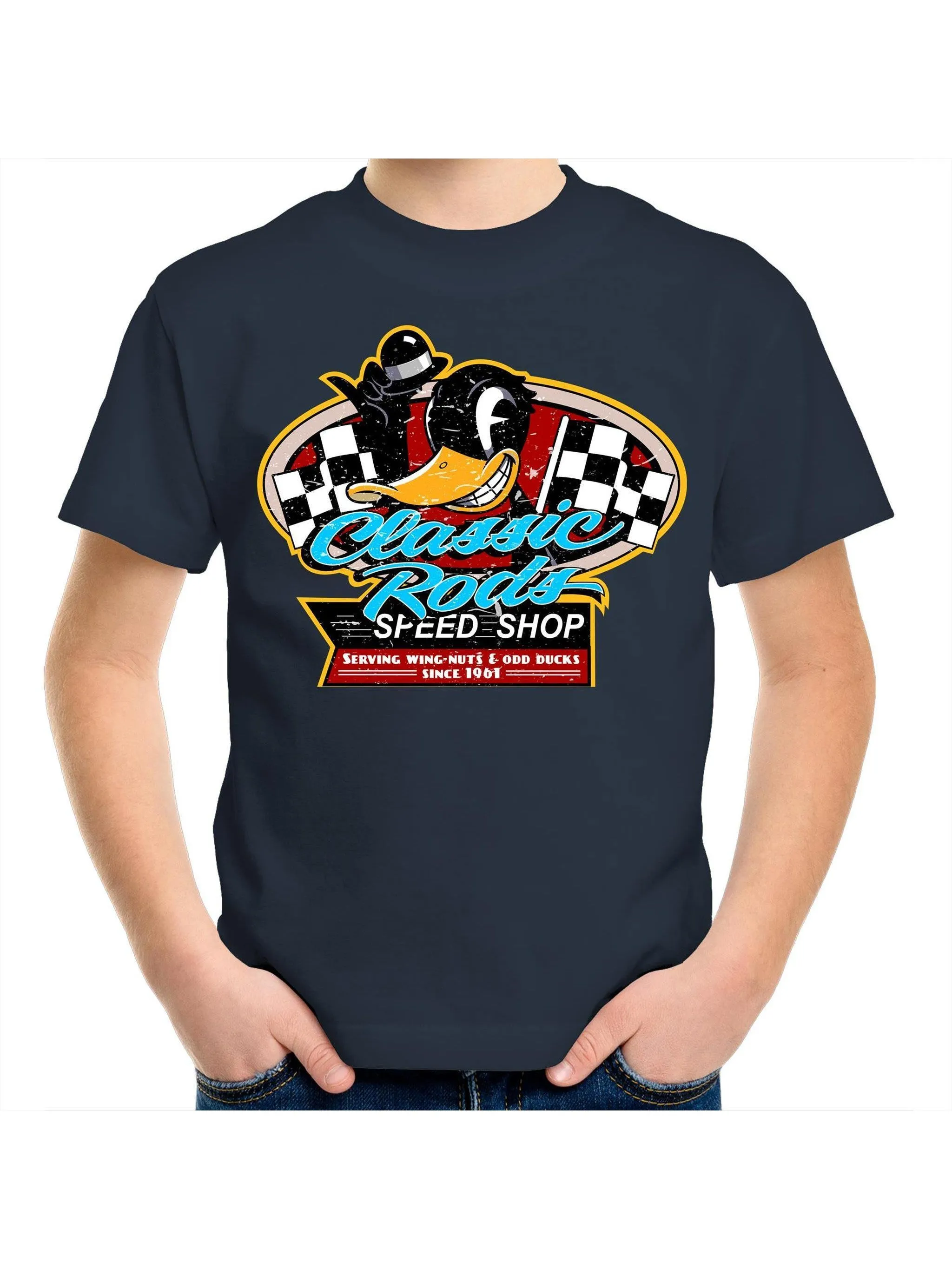 CLASSIC RODS Kids Youth Crew T-Shirt