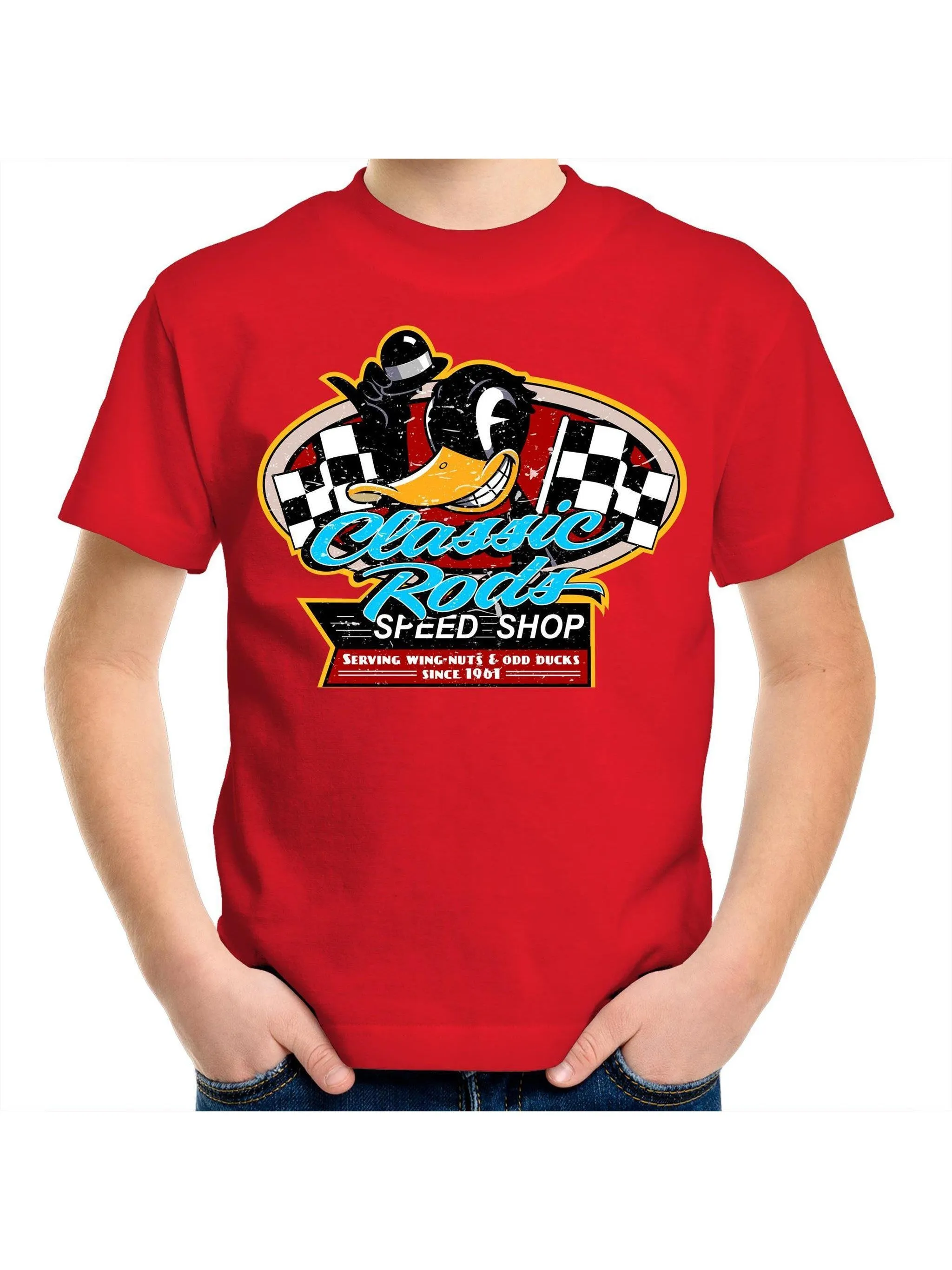 CLASSIC RODS Kids Youth Crew T-Shirt