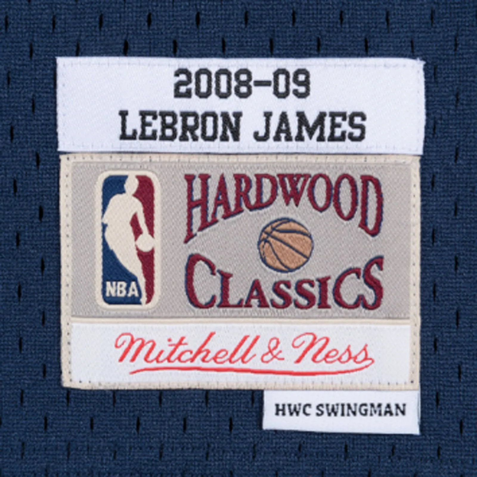 Cleveland Cavaliers LeBron James 2008-09 Hardwood Classics Swingman Alternate Jersey by Mitchell & Ness