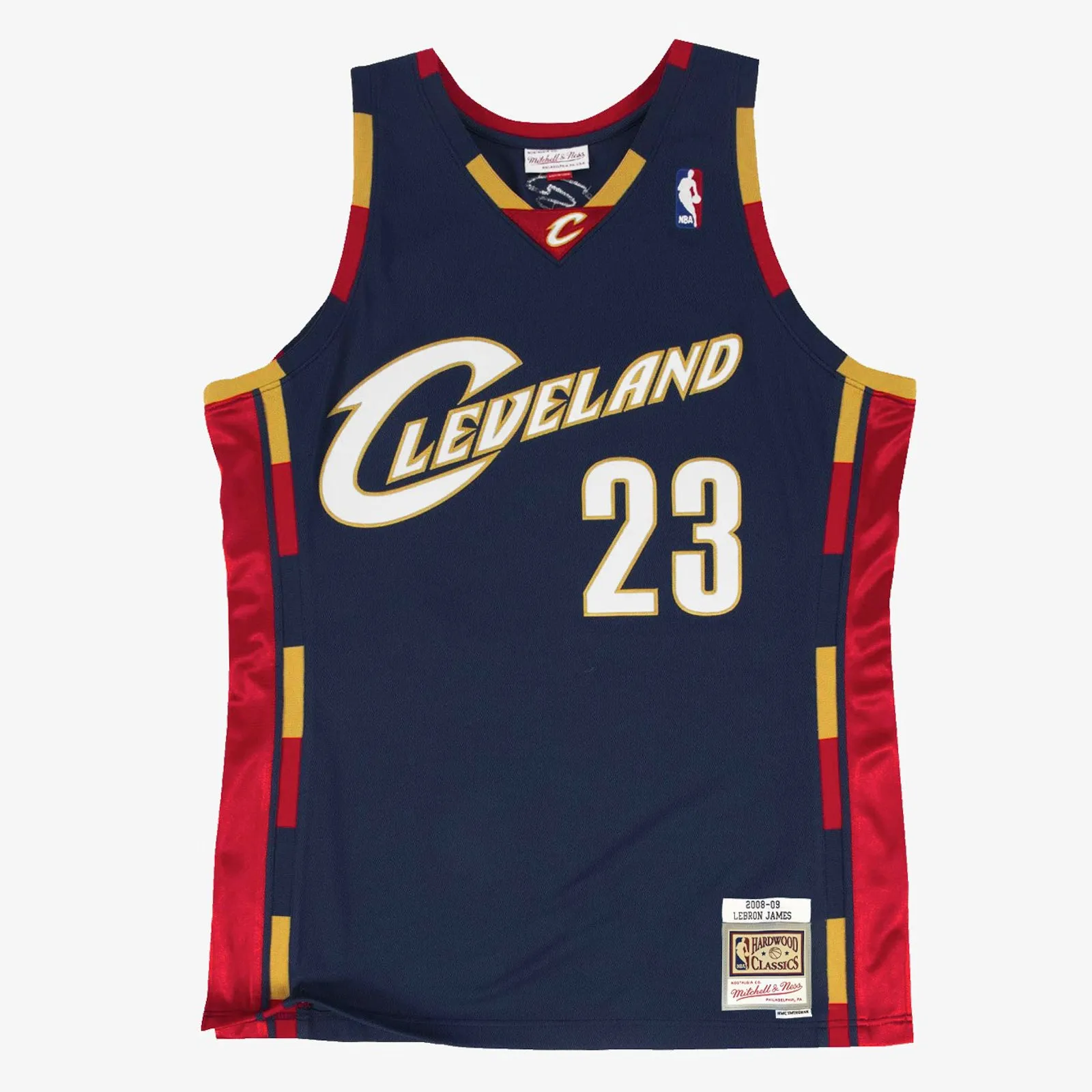 Cleveland Cavaliers LeBron James 2008-09 Hardwood Classics Swingman Alternate Jersey by Mitchell & Ness