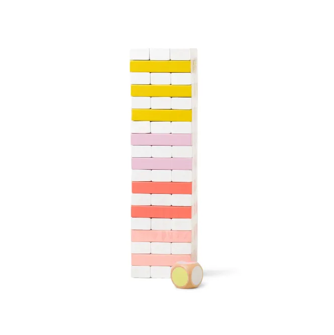 Color Pop Tumbling Tower Game