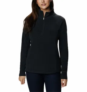 Columbia Ladies Glacial IV Half Zip Fleece-BLACK