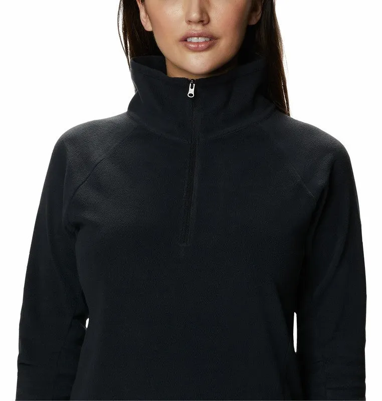 Columbia Ladies Glacial IV Half Zip Fleece-BLACK