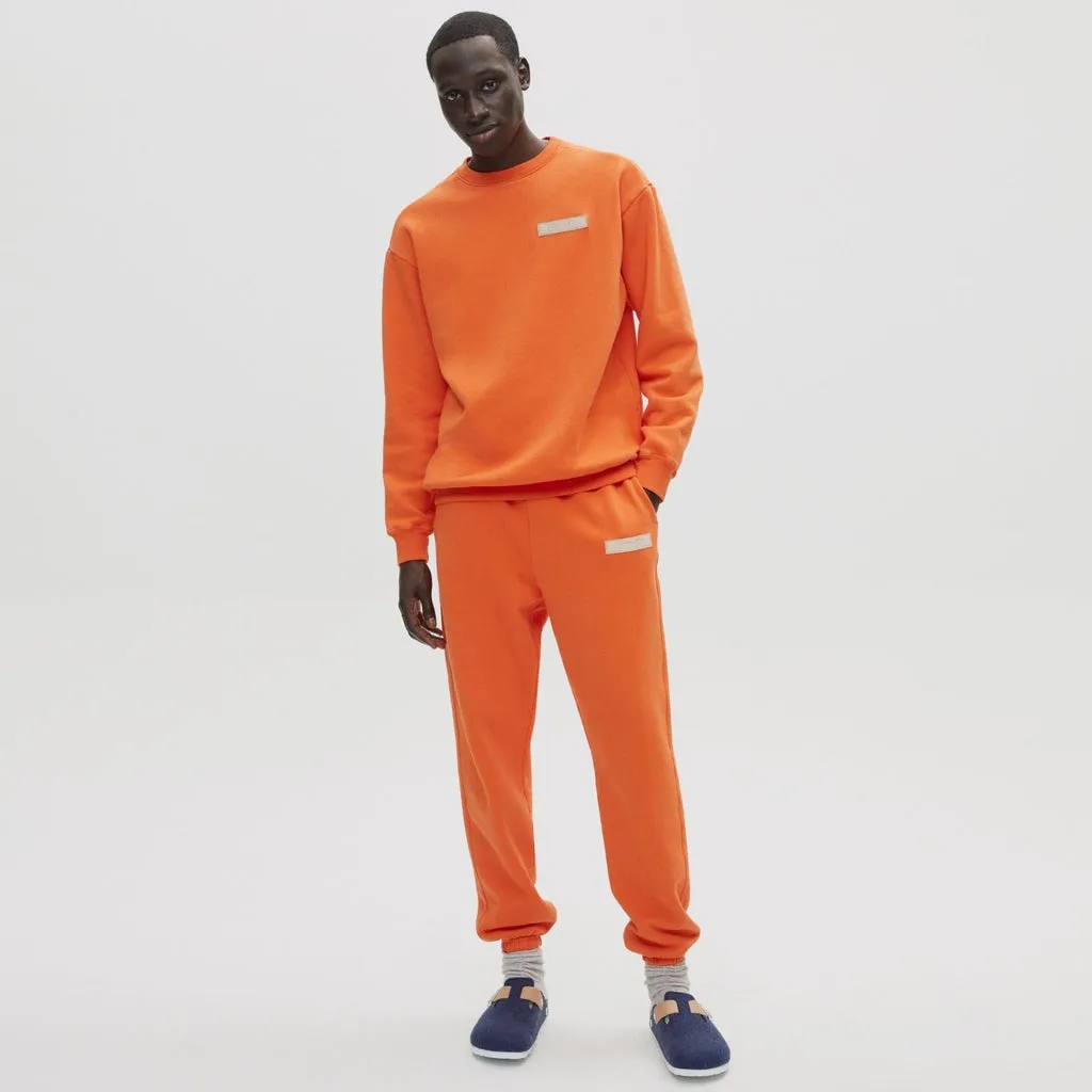 Concepts Leather Patch Sweatpant (Orange)