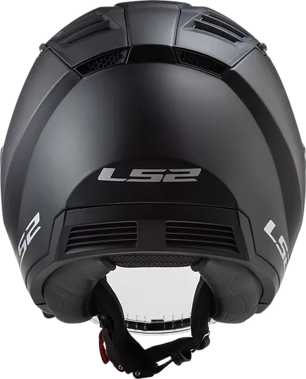 Copter Solid Open Face Motorcycle Helmet W/ SunShield Matte Black