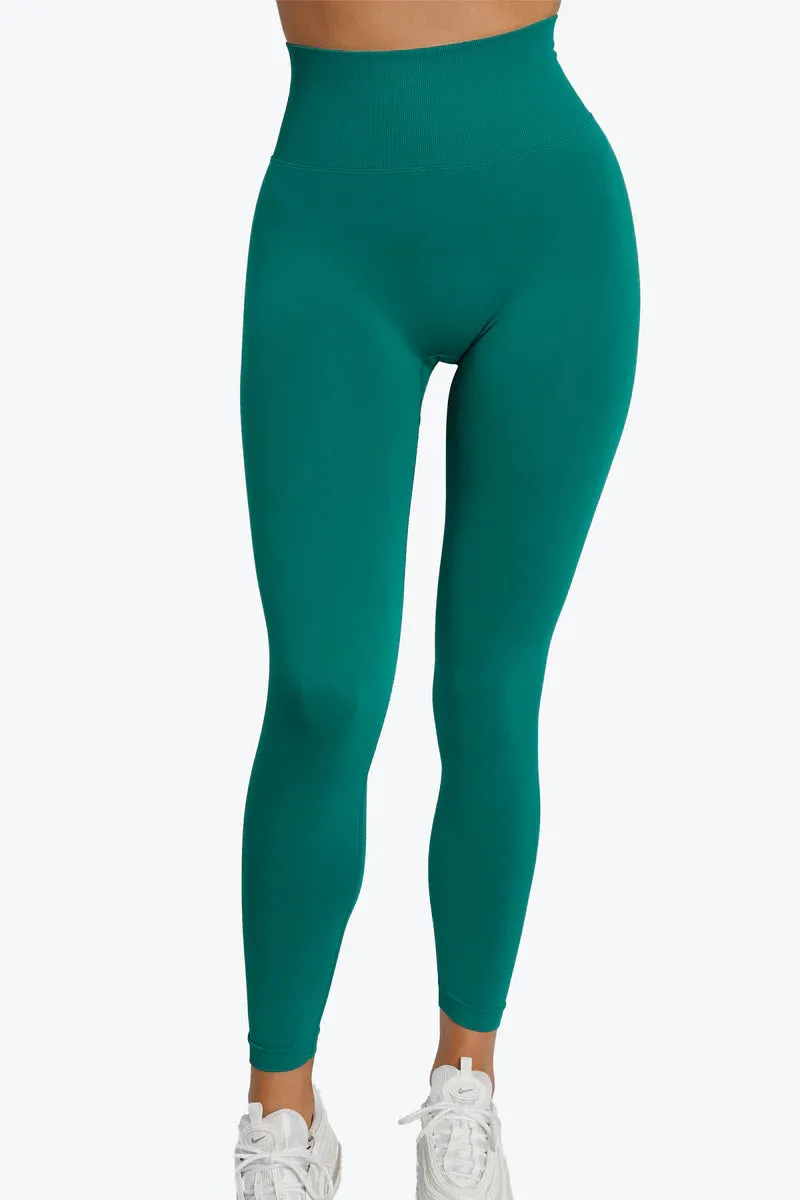 CORE SCRUNCH LEGGINGS - GREEN