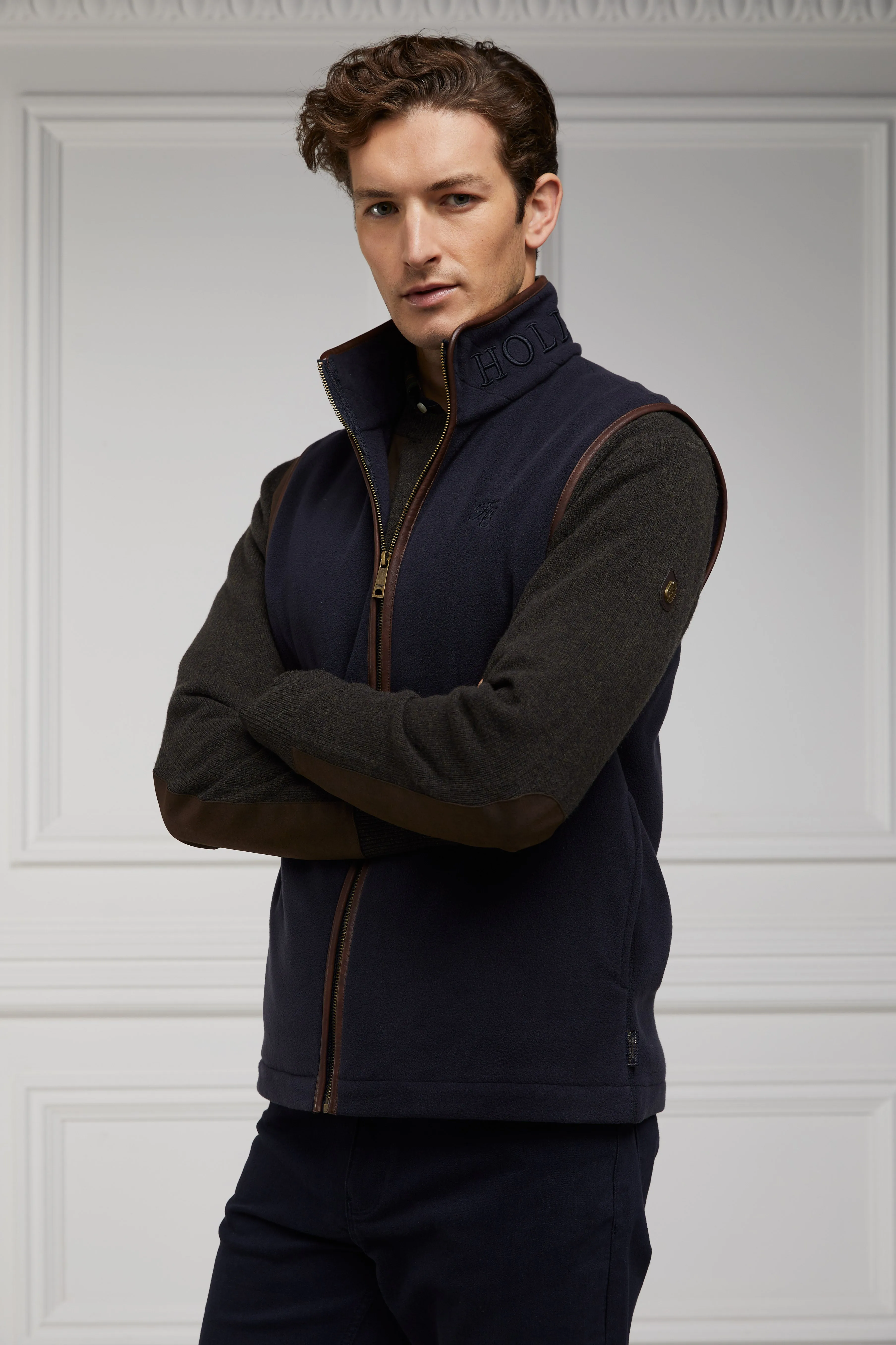 Country Fleece Gilet (Ink Navy)