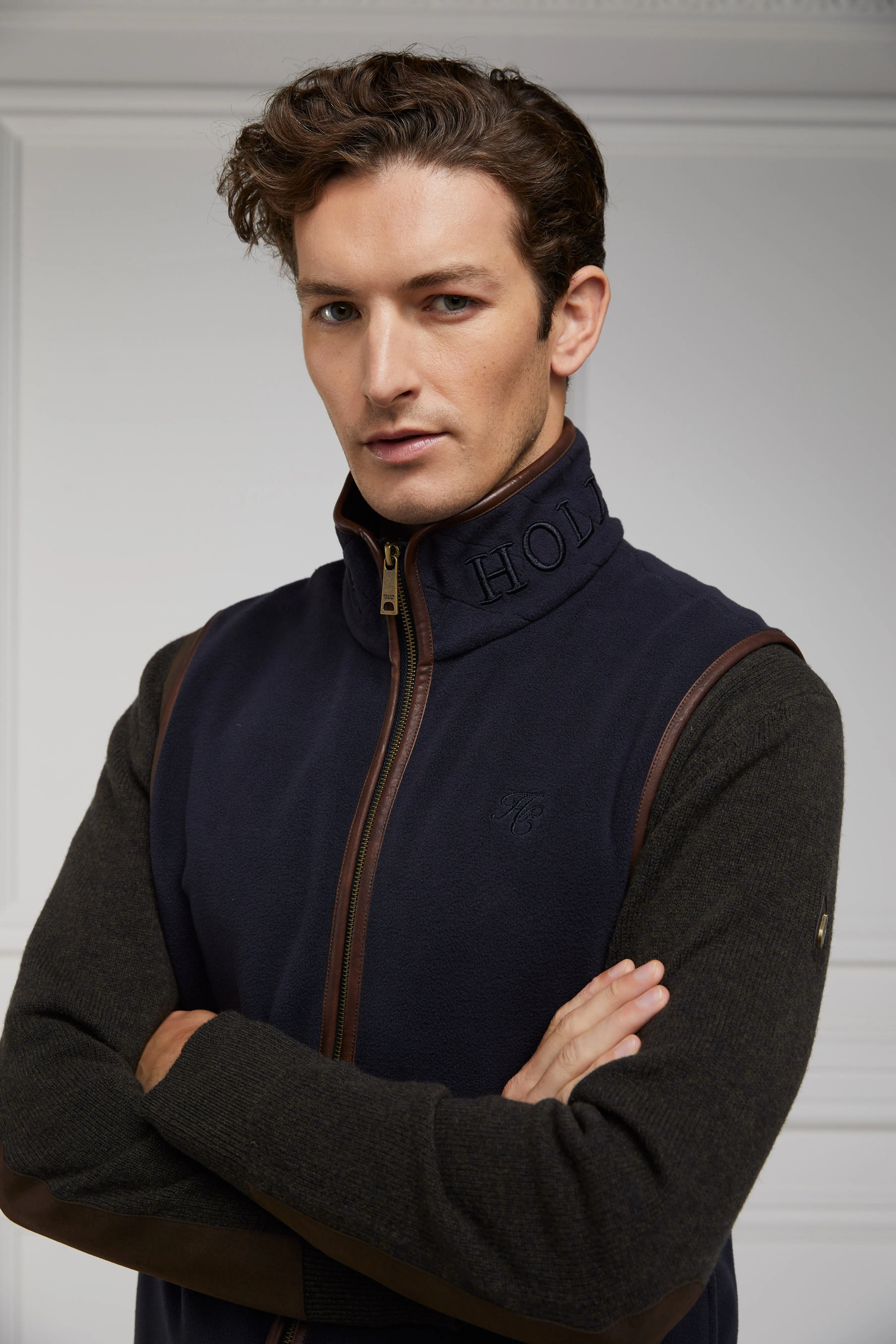 Country Fleece Gilet (Ink Navy)