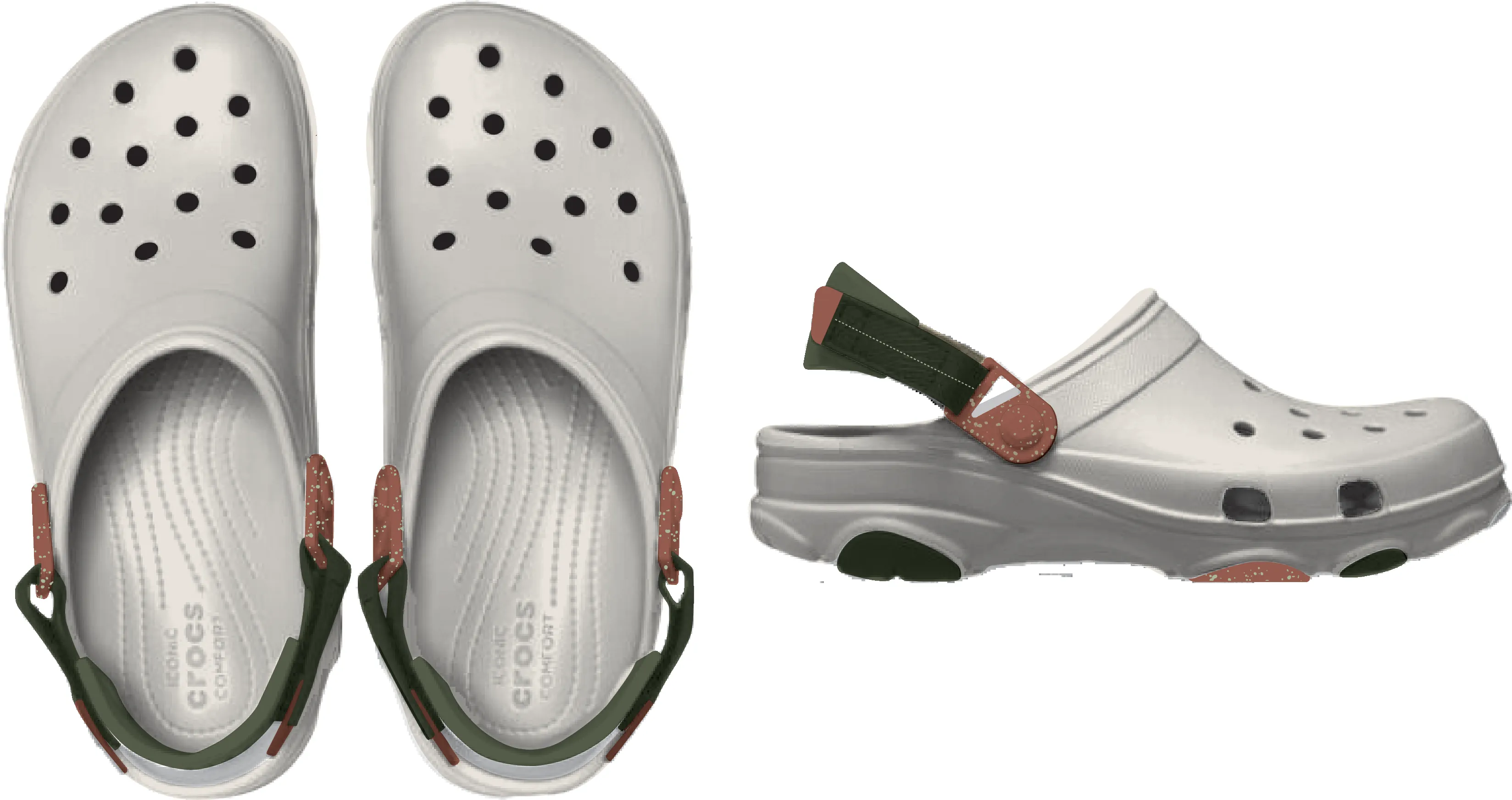 Crocs All Terrain Clog Chalk